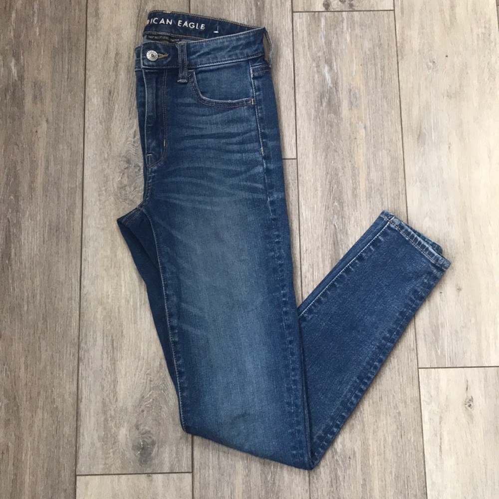 American Eagle Super High-Rise Jeggings 0